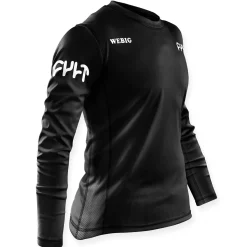 CULT CREW Tops<Cult x Webig Race Jersey / KIDS / black