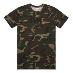 CULT CREW Tops<Logo Camo Tee / green