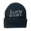 CULT CREW Hats<Metal Beanie / black