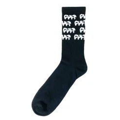 CULT CREW Socks|Accessories<Pattern Socks / black