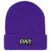 CULT CREW Hats<Witness Beanie / ribbed purps