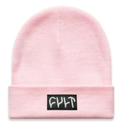 CULT CREW Hats<Witness Beanie / tight knit pink